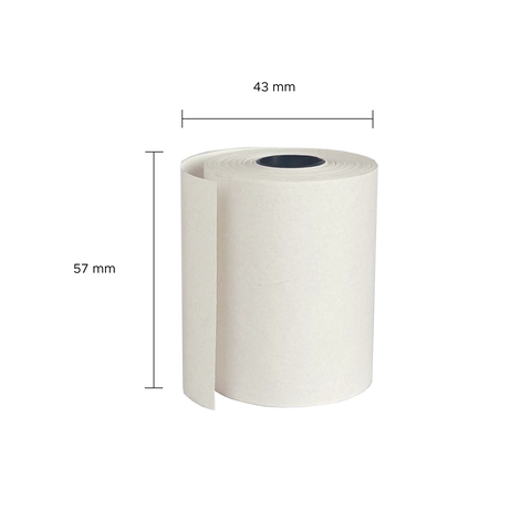 Caja Rollo térmico (57mm x 40mm)